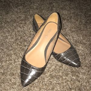Gray flats size 6